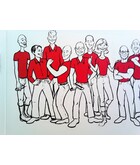 Target wall mural